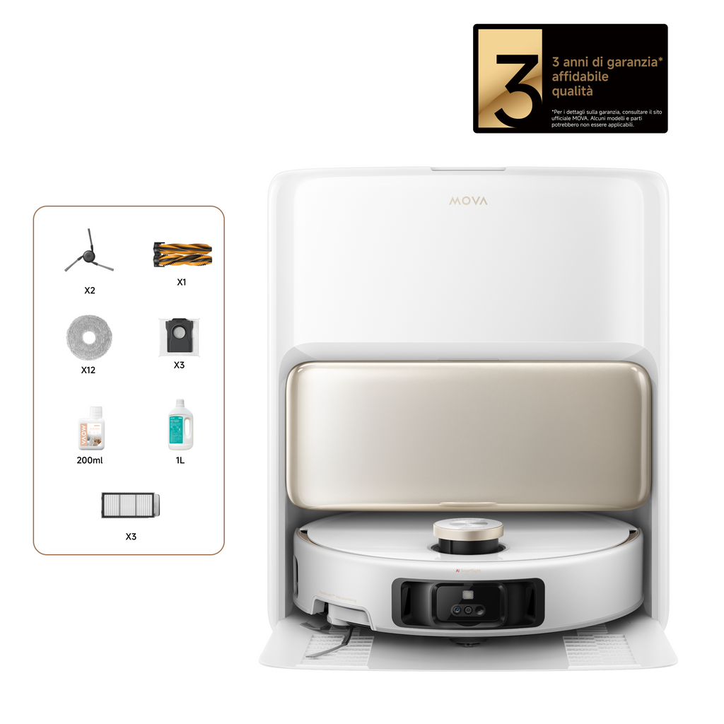 Dreame MOVA V50 Ultra Complete Robot aspirapolvere