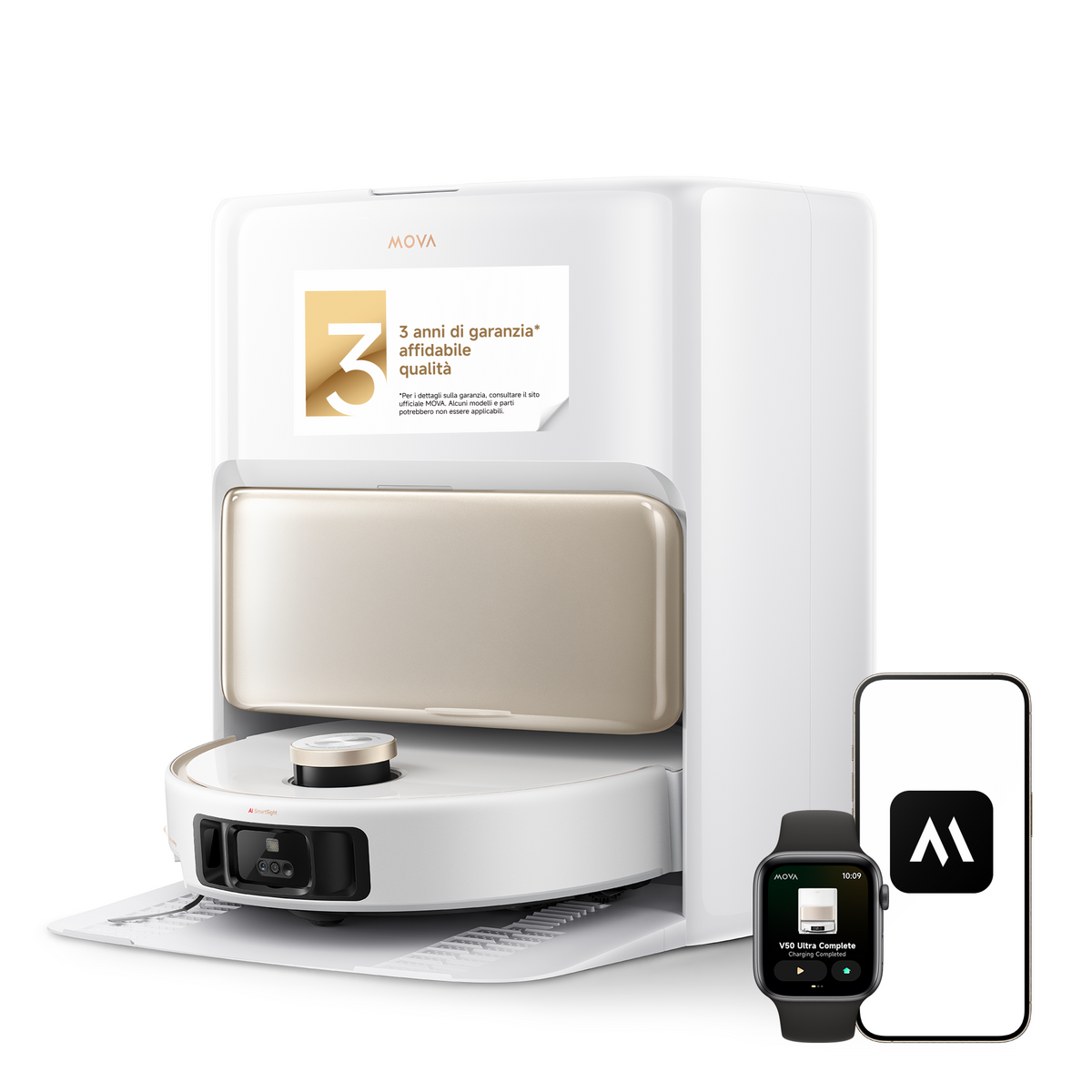Dreame MOVA V50 Ultra Complete Robot aspirapolvere