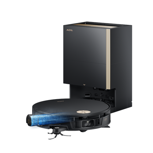 Dreame MOVA S70 Ultra Roller Robot Aspirapolvere Nero